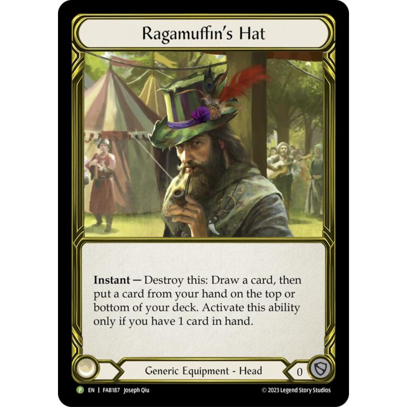 Ragamuffin’s Hat [FAB187] (Promo)  Cold Foil
