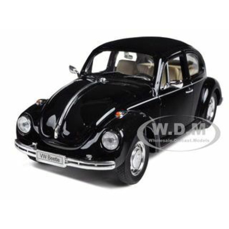 Volkswagen Beetle Black 1/24-1/27 Diecast Model Car by Welly
