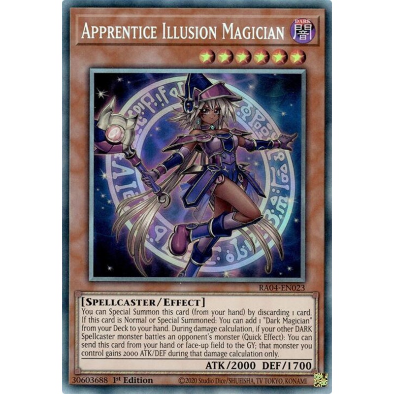 Apprentice Illusion Magician [RA04-EN023] Prismatic Collector’s Rare