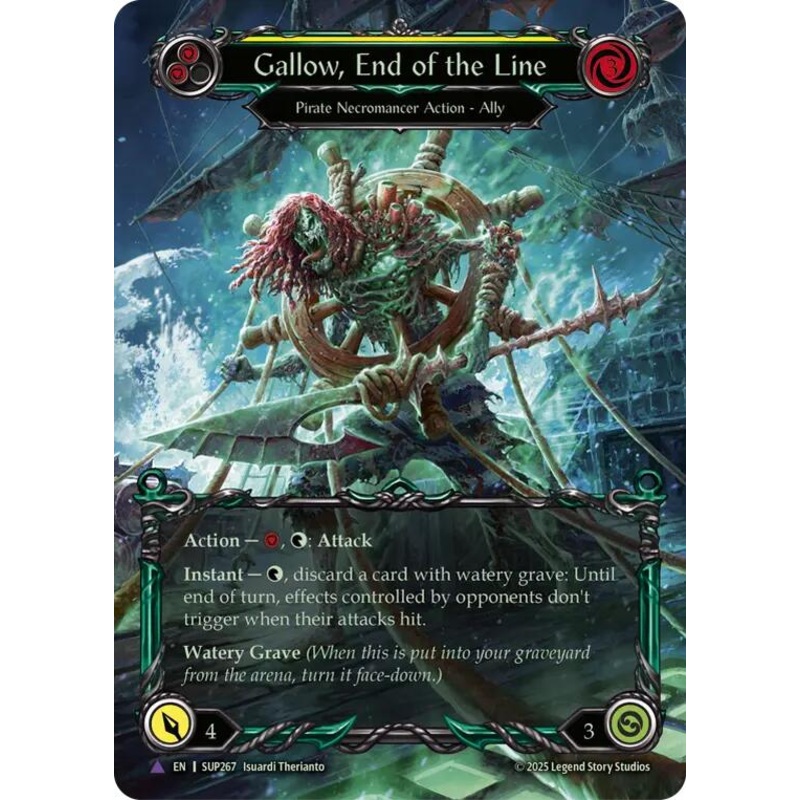 Gallow, End of the Line (Marvel Cold Foil) [SUP267] (Super Slam)  Cold Foil