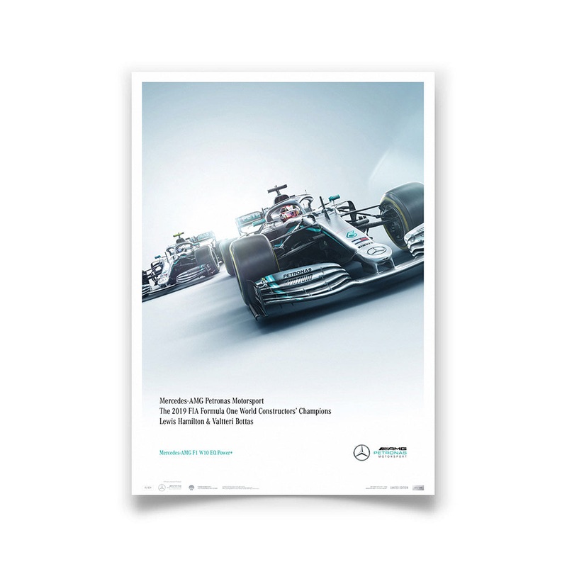 Mercedes-AMG Petronas Motorsport – 2019 F1 World Constructors Champions – Limited Edition Print