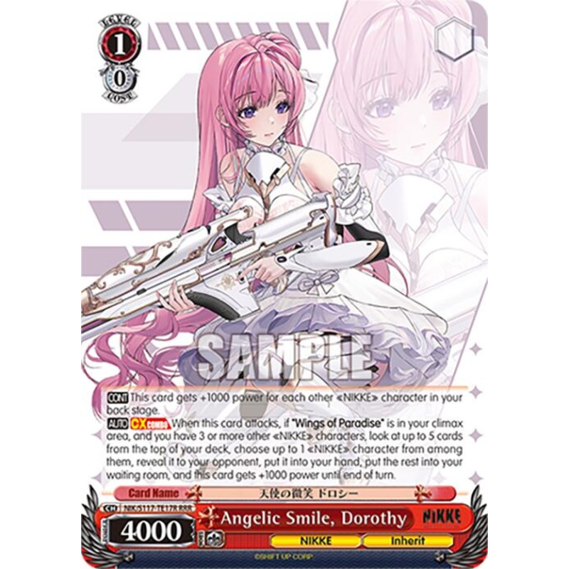Angelic Smile, Dorothy(NIK/S117-TE17R RRR) [GODDESS OF VICTORY: NIKKE]