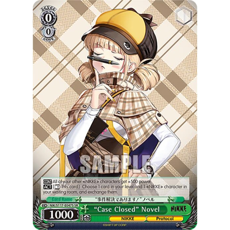 Case Closed Novel (NIK/S117-E047S SR) [GODDESS OF VICTORY: NIKKE]
