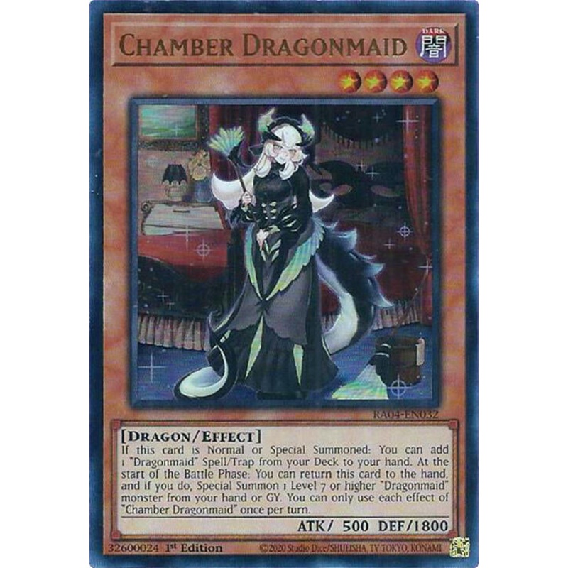 Chamber Dragonmaid [RA04-EN032] Ultra Rare