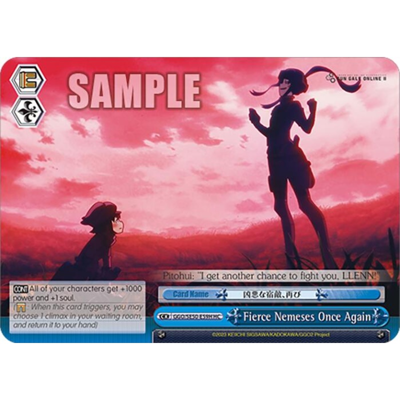 Fierce Nemeses Once Again (GGO/SE50-E59H HC) [SAO AlternativeGun Gale Online2 Premium Booster]