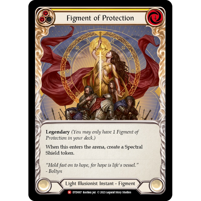 Figment of Protection // Aegis, Archangel of Protection [DTD007] (Dusk Till Dawn)