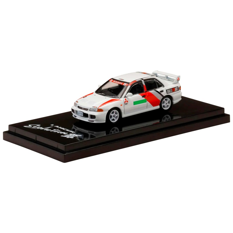 Hobby Japan 1/64 Mitsubishi Lancer Evo III GrA Scotia White