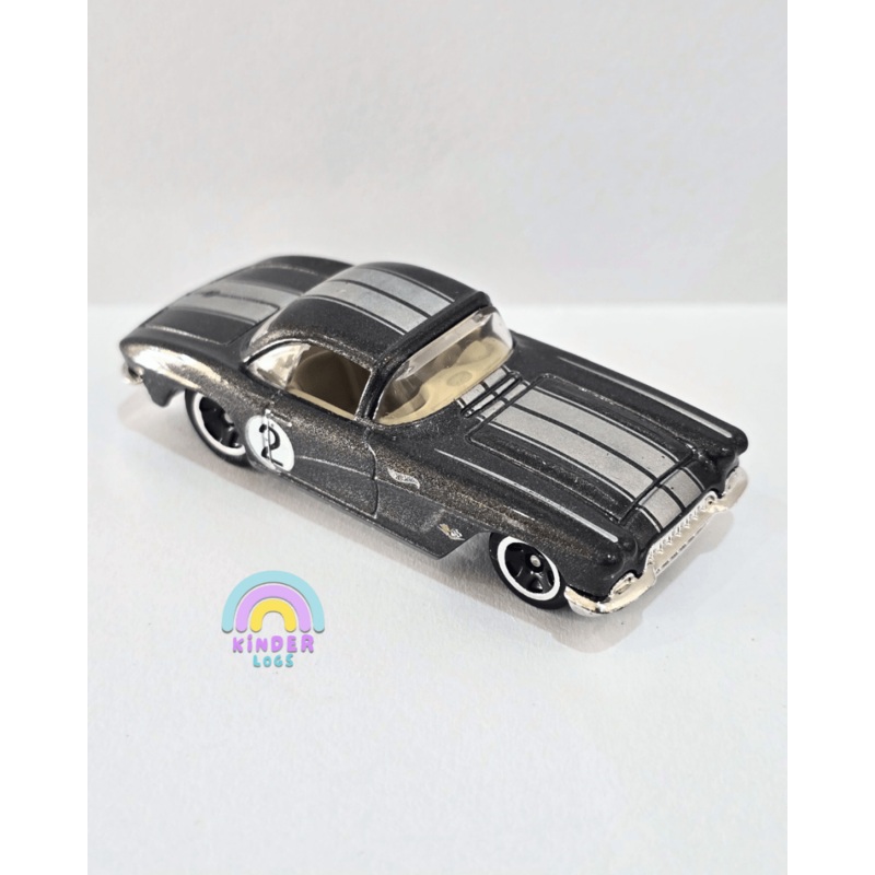 Hot Wheels 1962 Chevrolet Corvette – Grey (Uncarded)