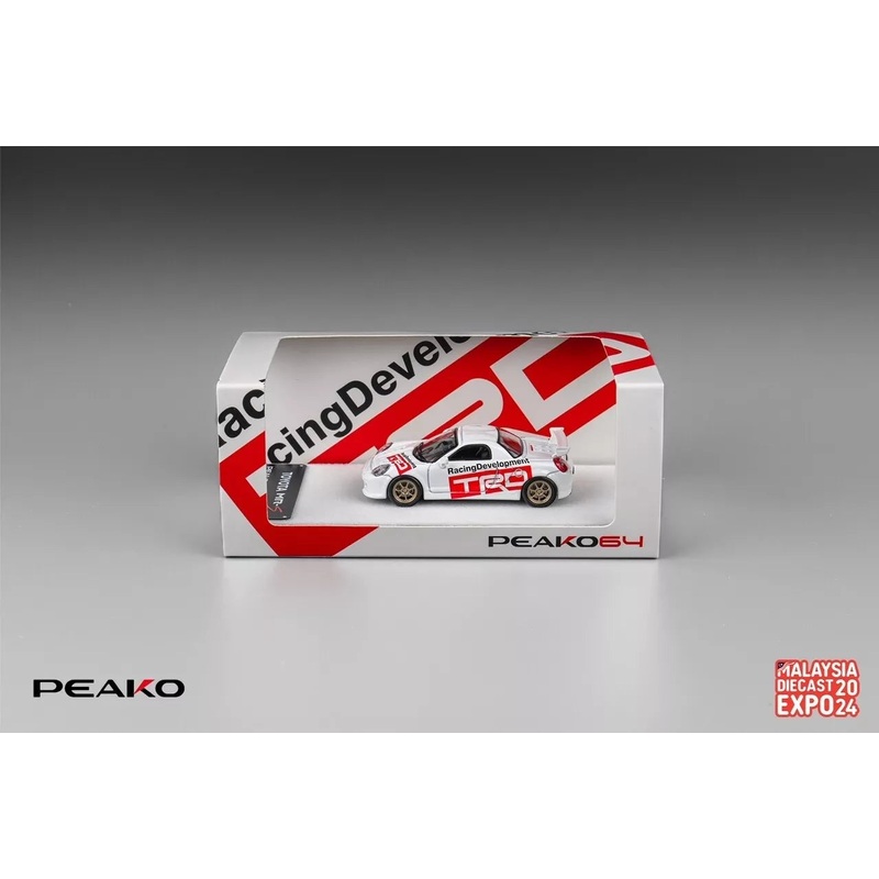 PEAKO 1/64 TOYOTA MRS TRD LIVERY Special Edition  MDX24 EXCLUSIVE