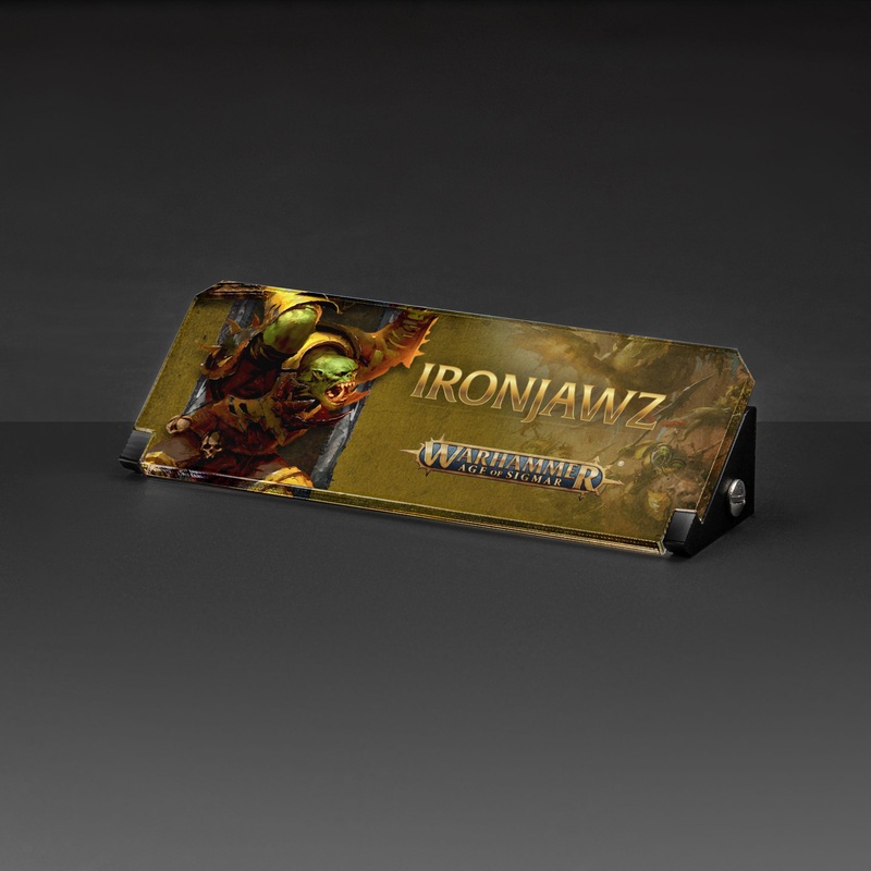 Plaque for Warhammer Age of Sigmar – Ironjawz
