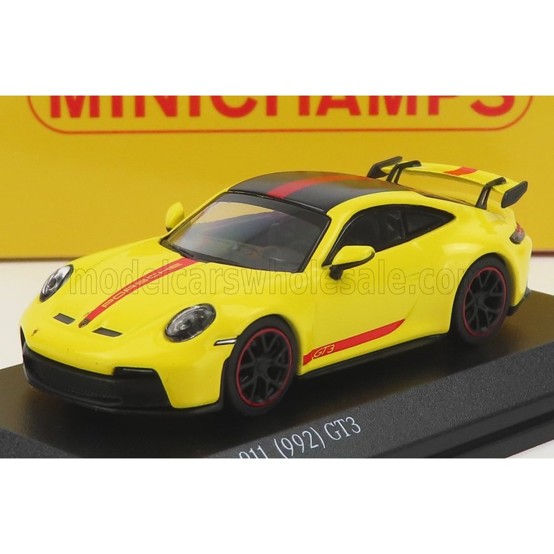 PORSCHE – 911 992 GT3 COUPE 2021 – YELLOW RED BLACK