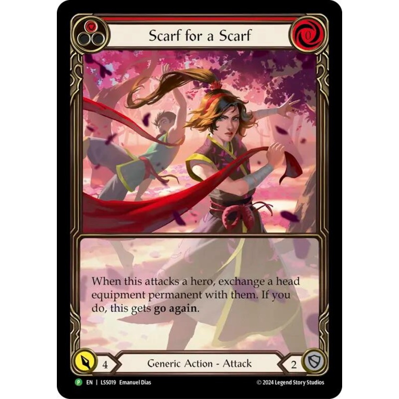 Scarf for a Scarf [LSS019] (Promo)  Rainbow Foil