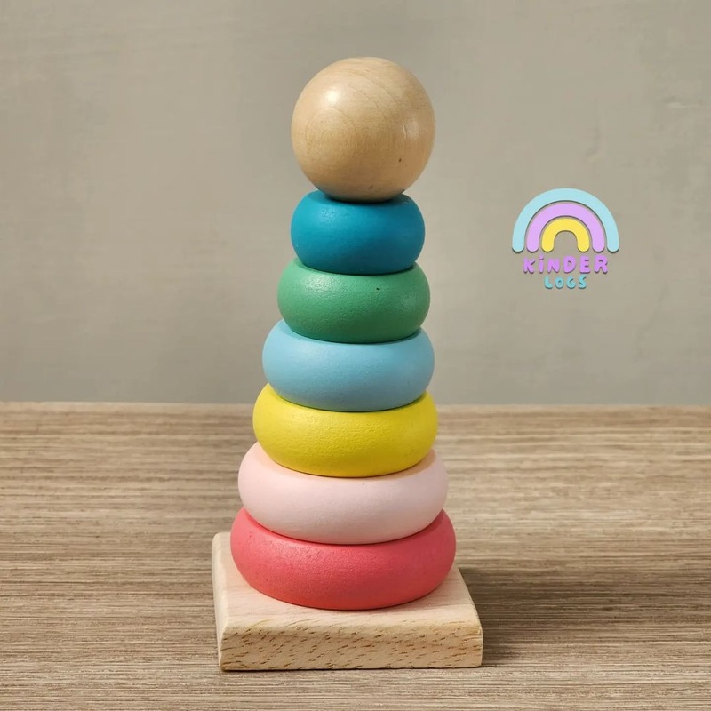 Wooden Stacker Toy By