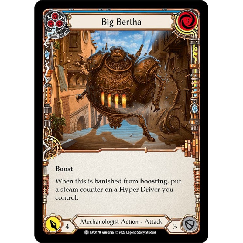 Big Bertha (Blue) [EVO179] (Bright Lights)  Rainbow Foil