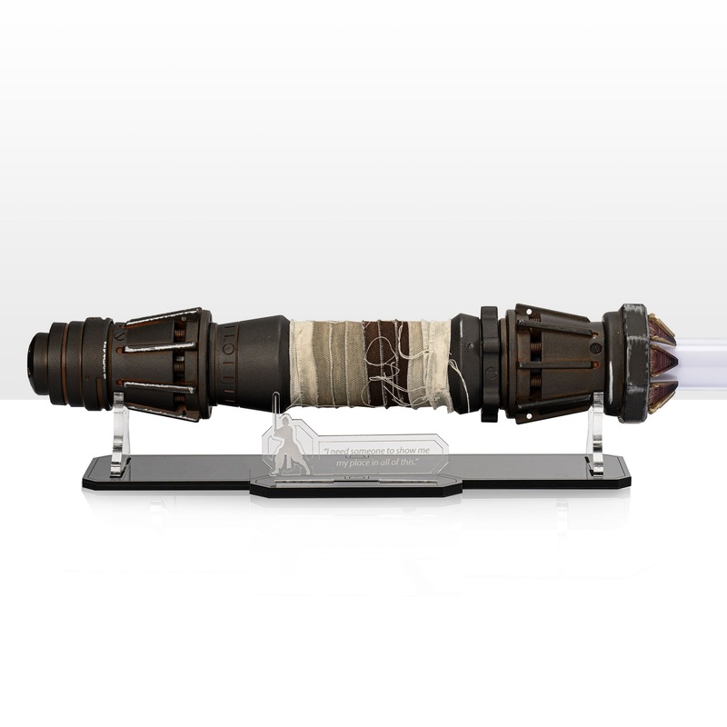 Display Stand for Star Wars Black Series Rey Skywalker Lightsaber