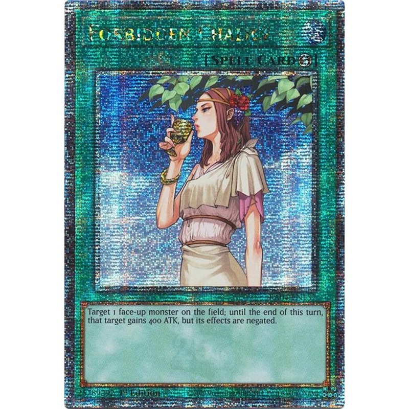 Forbidden Chalice [RA04-EN137] Quarter Century Secret Rare
