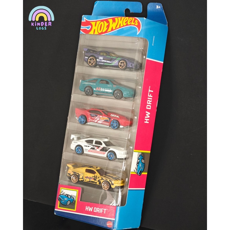 Hot Wheels Drift 5 Cars Pack (Old)