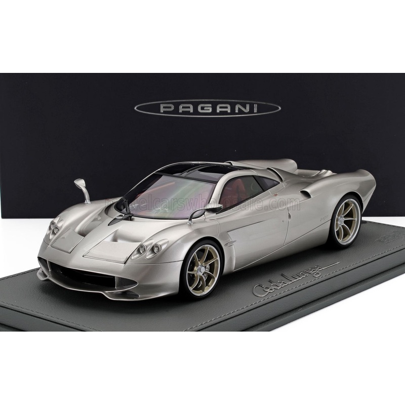 PAGANI – HUAYRA CODALUNGA 2022 – CON VETRINA – WITH SHOWCASE – PORSCHE GOLD BRONZE MET