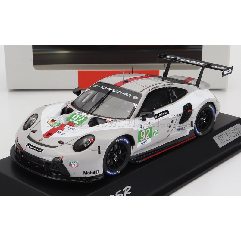 PORSCHE | 911 991-2 RSR-19 4.2L TEAM PORSCHE GT N 92 24h LE MANS 2022 MICHAEL CHRISTENSEN – KEVIN ESTRE – LAURENS VANTHOOR