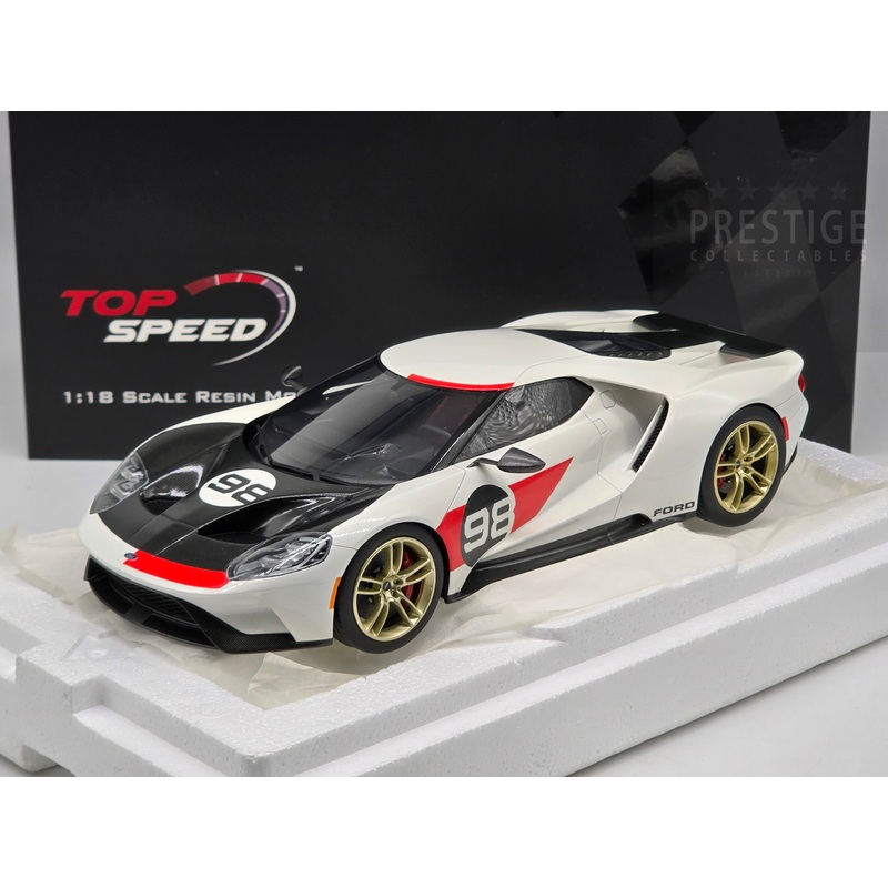 Top Speed 2021 Ford GT Heritage Edition of the 1966 Daytona 24hr #98 1:18 – New