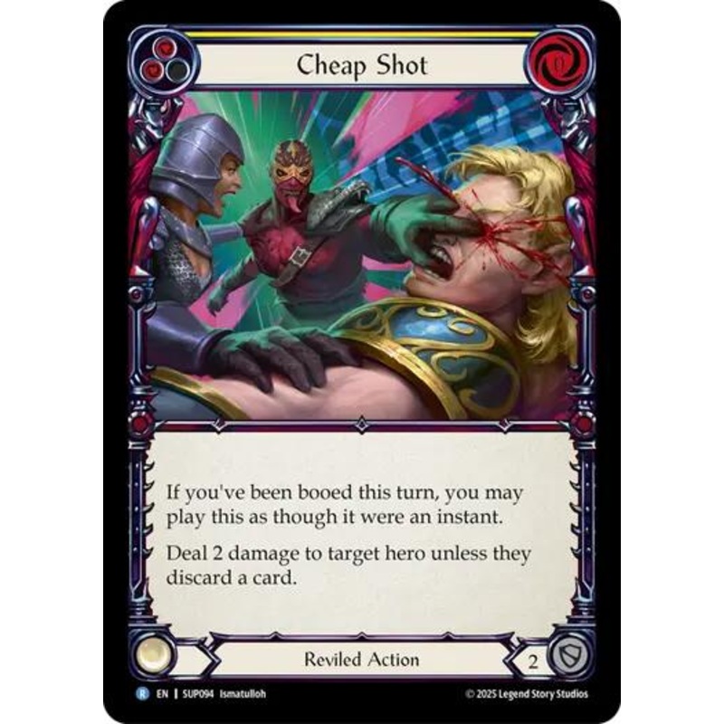 Cheap Shot [SUP094] (Super Slam)  Rainbow Foil
