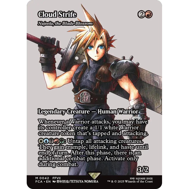 Cloud Strife – Najeela, the Blade-Blossom (Showcase) [FINAL FANTASY : Through the Ages]