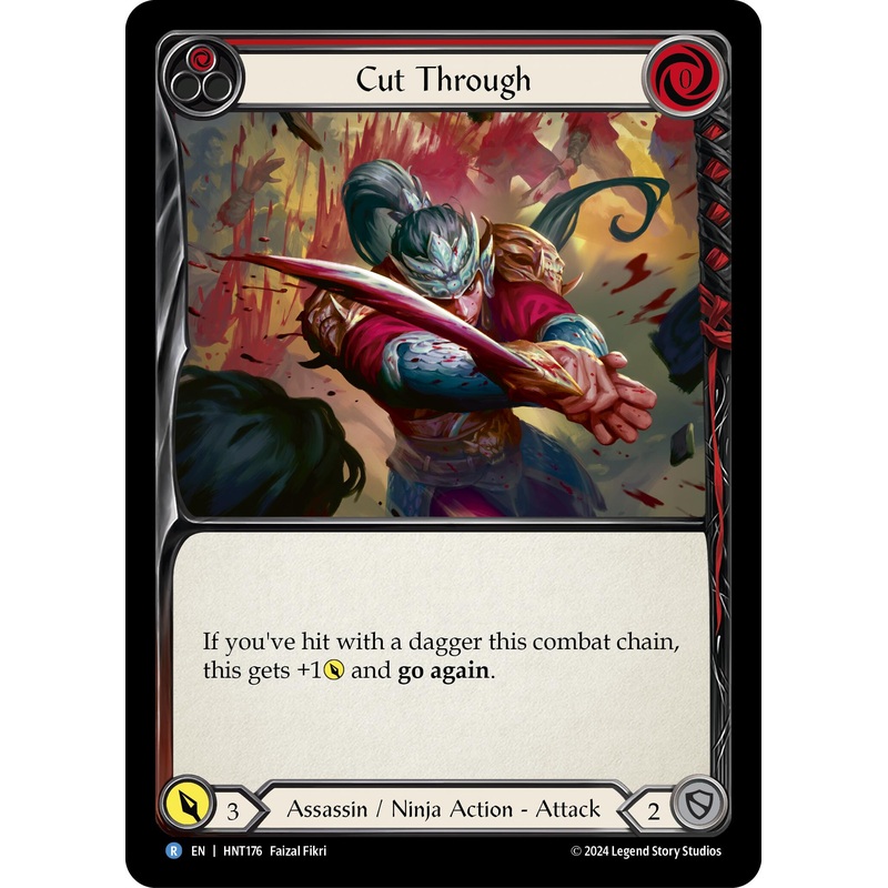 Cut Through (Red) [HNT176] (The Hunted)