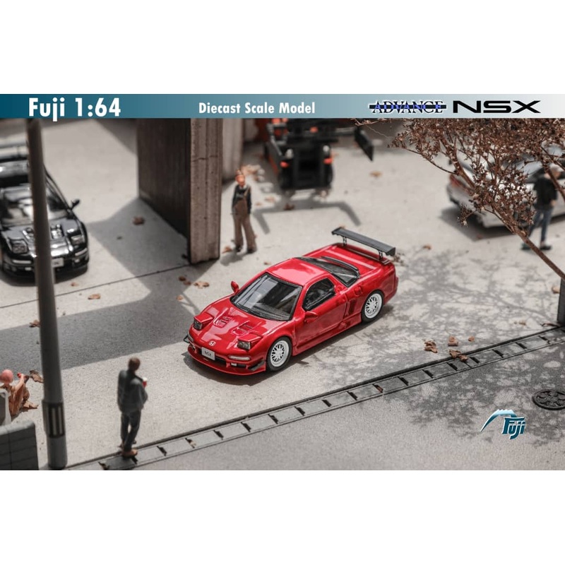 Fuji 1/64 NSX NA1 (BBS Rims) Advance Modified Red