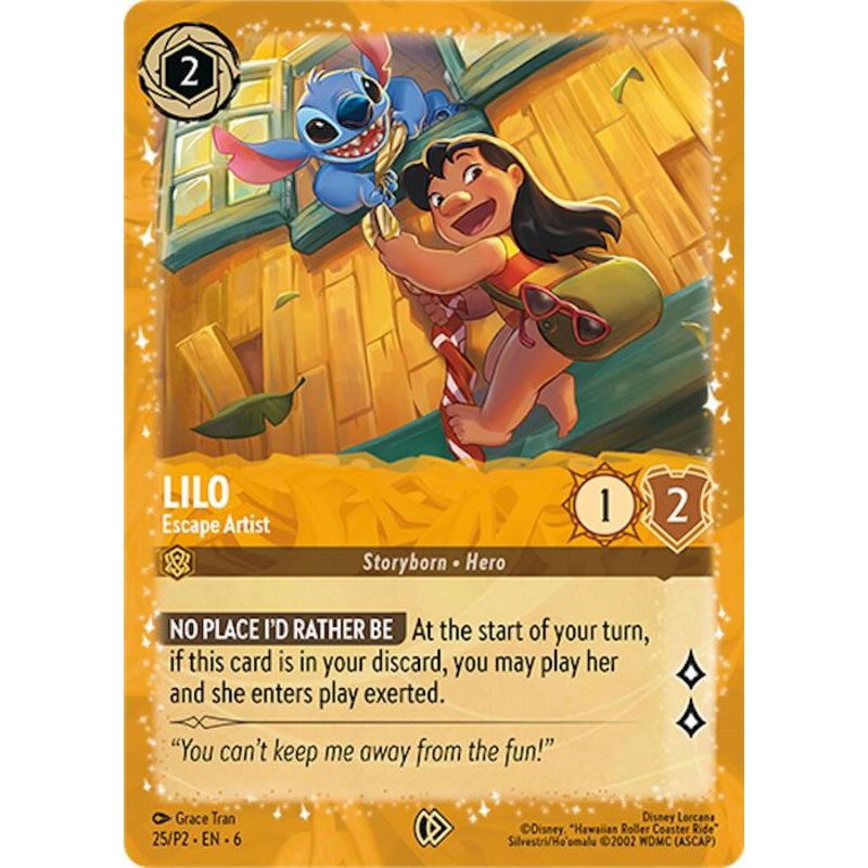 Lilo – Escape Artist (25) [Promo Cards]