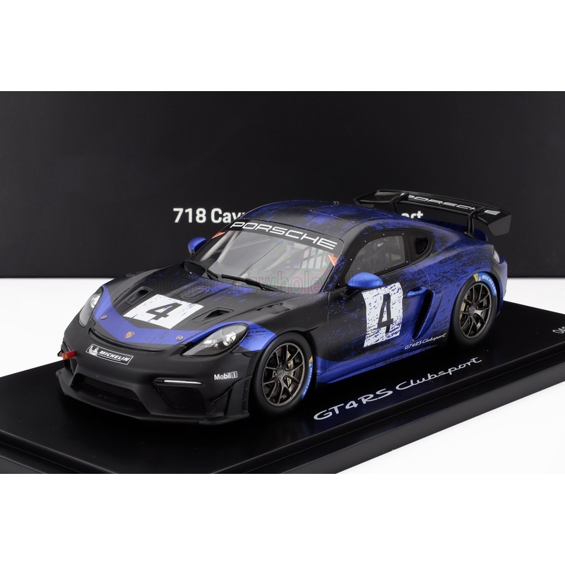 PORSCHE | 718 (982) CAYMAN GT4 RS N 4 CLUBSPORT 2023 – CON VETRINA – WITH SHOWCASE