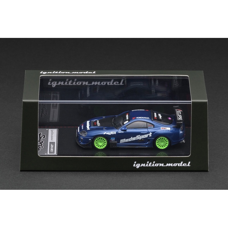 *PREORDER* Ignition Model 1:64 Toyota Supra (JZA80) RZ Max Orido Edition in Blue Metallic
