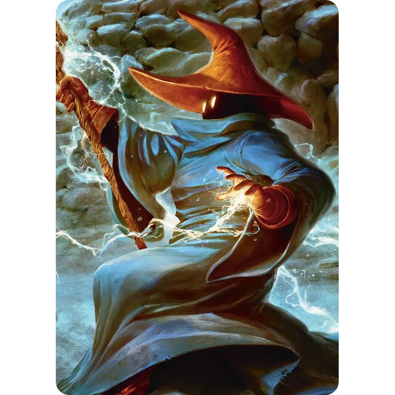 The Destined Black Mage Scene Art Card [FINAL FANTASY Art Series]