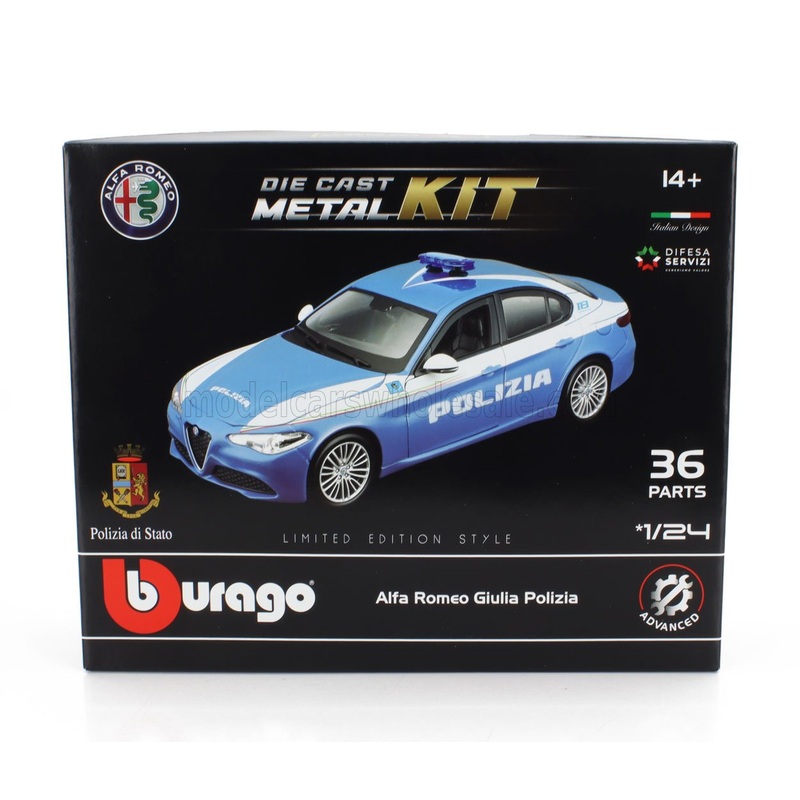 ALFA ROMEO | GIULIA POLIZIA 2016 – 36 PEZZI – 36 PCS