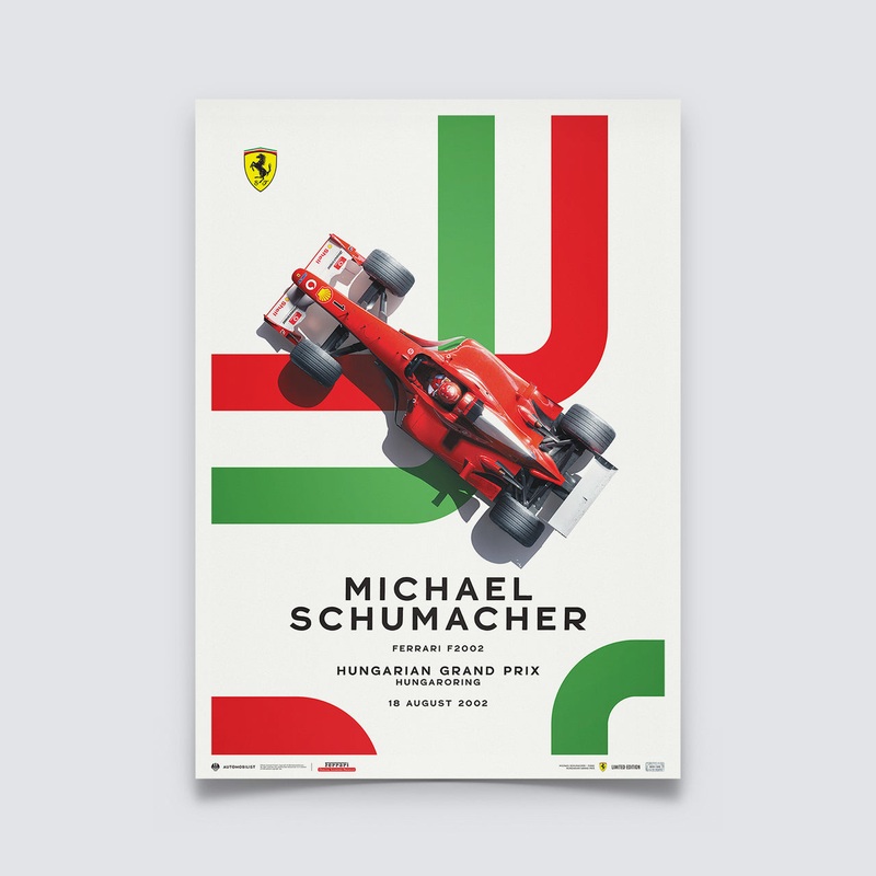 Ferrari F2002 – Michael Schumacher – Hungarian Grand Prix – 2002 – Limited Edition