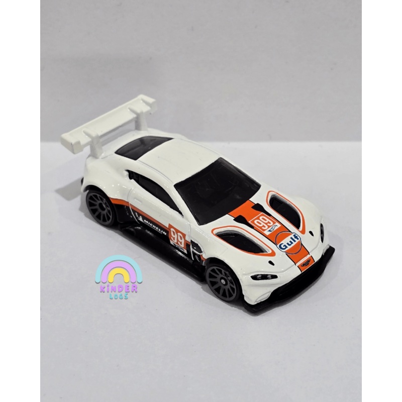 Hot Wheels Aston Martin Vantage GTE Gulf (Uncarded – New)