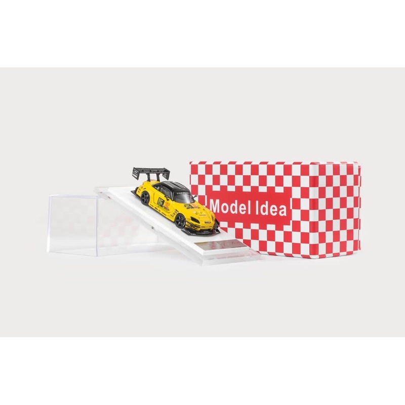 Model Idea 1/64 S2000 AP1 Track Racing Edition Top Fuel Type-RR modified Yellow