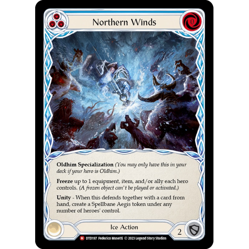 Northern Winds [DTD197] (Dusk Till Dawn)  Rainbow Foil