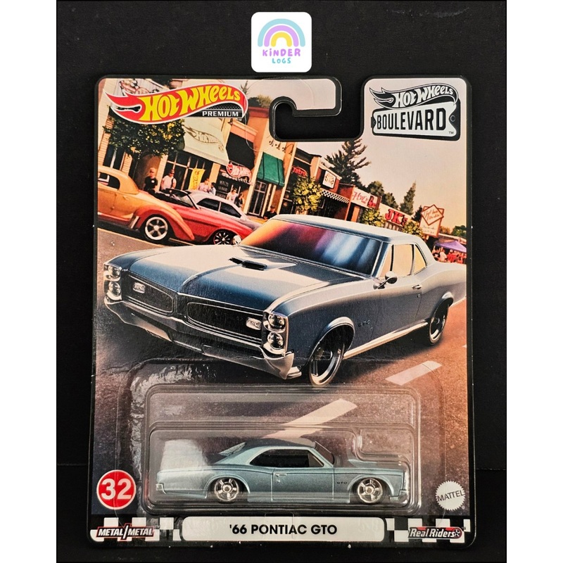 Premium Hot Wheels 1966 Pontiac GTO