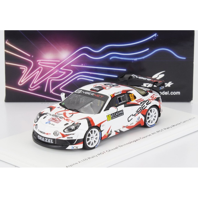 RENAULT | ALPINE A110 RGT TEAM CHAZEL TECHNOLOGIES COURSE N 60 4th RGT RALLY MONTECARLO 2024 ARMAND FUMAL – JULES ESCARTEFIGUE