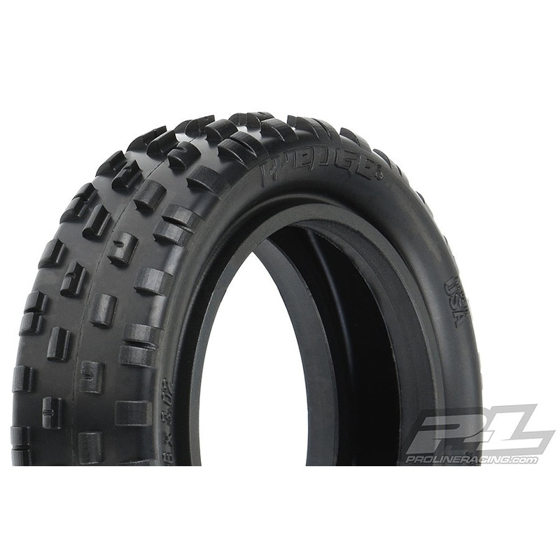 1/10th Wedge Gen 3 2.2 Z3 Medium Carpet 2wd Front Tyres – 1pr