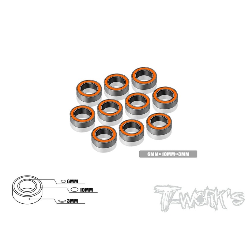 Bearing 6x10x3mm – 10pcs