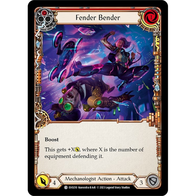 Fender Bender (Red) [EVO210] (Bright Lights)