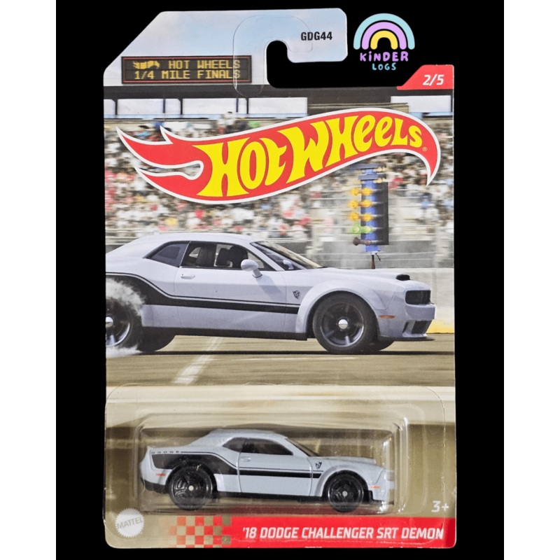 Hot Wheels 2018 Dodge Challenger SRT Demon – 1/4 Mile Finals (Imported)