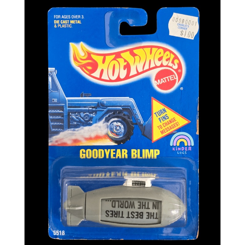 Hot Wheels Blimp Goodyear Limited Edition