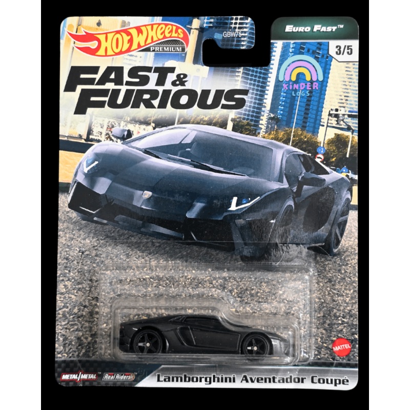 Premium Hot Wheels Lamborghini Aventador Coupe – Fast & Furious (Imported)
