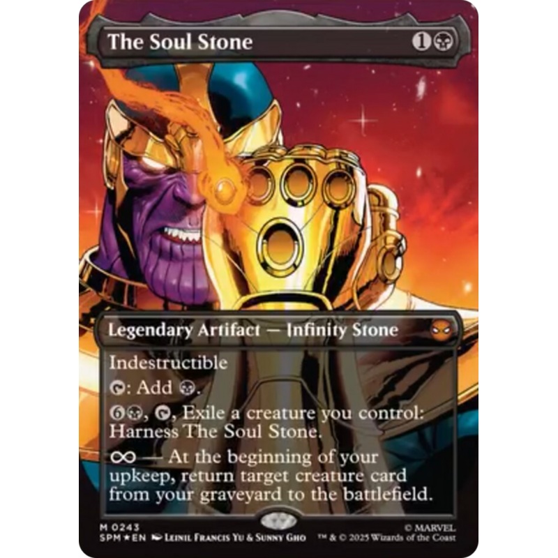 The Soul Stone (Borderless) [Marvel’s Spider-Man]