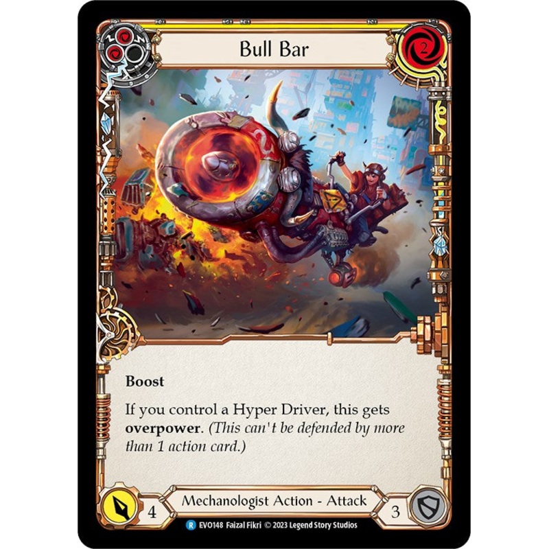 Bull Bar (Yellow) [EVO148] (Bright Lights)