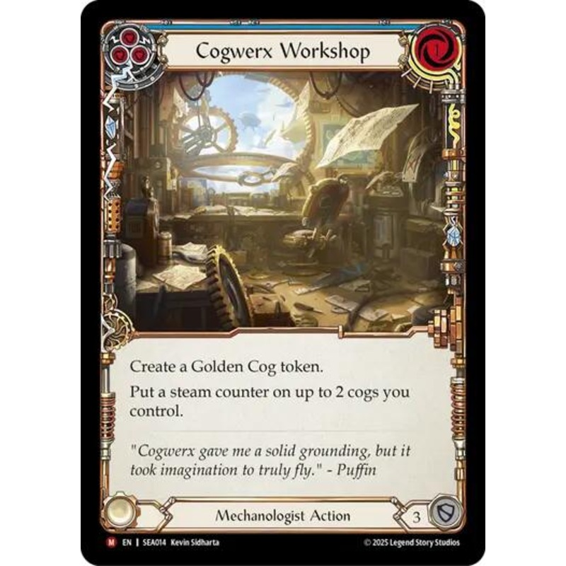 Cogwerx Workshop [SEA014] (High Seas)  Rainbow Foil