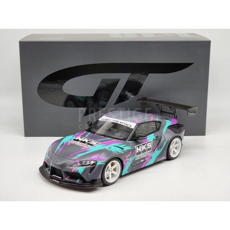 GT Spirit 2019 Toyota Supra GR A90 HKS Presentation Car GT407 1:18 – New