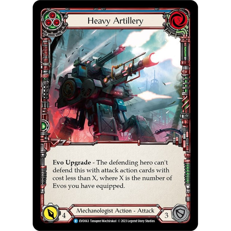 Heavy Artillery (Blue) [EVO063] (Bright Lights)